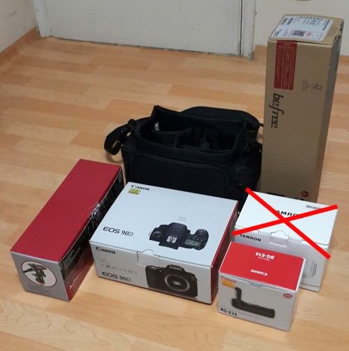 카메라 기자재 일괄판매 (캐논 EOS 90D외)