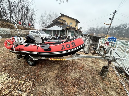 385고무보트+도하츠18HP